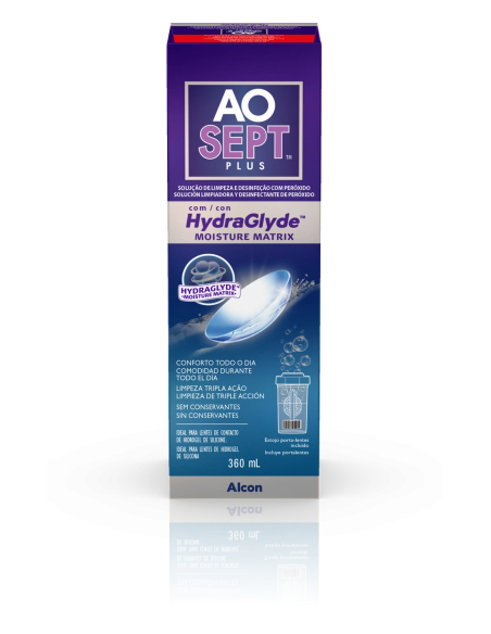 AOSEPT Plus con HydraGlyde 360 ml