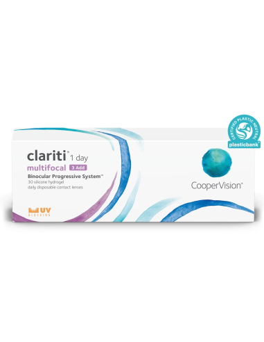 clariti 1 day multifocal 3ADD de CooperVision