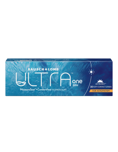 Bausch + Lomb ULTRA ONEday for Astigmatism, caja de 30 lentes