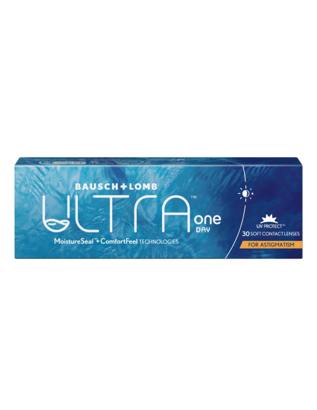 Bausch + Lomb ULTRA ONEday for Astigmatism, caja de 30 lentes